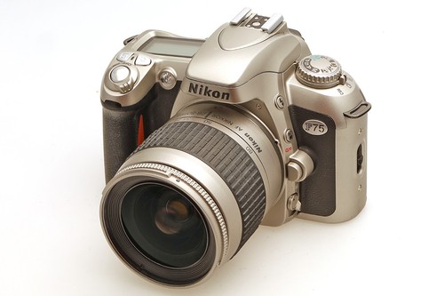 Nikon f75 slr camera - camera, with