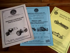 WESTFIELD 7 PARTS CATALOGUE