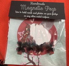 Handmade Magnetic Pegs - Butterflies