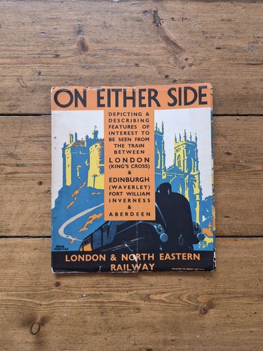 Antique vintage railway book - railway,