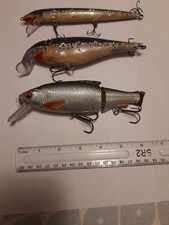 2 x Rapalas and 1 x Lipster pike Lures