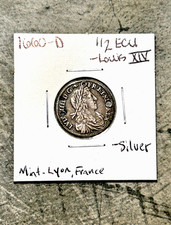 1660-D 1/2 ECU (Minted in