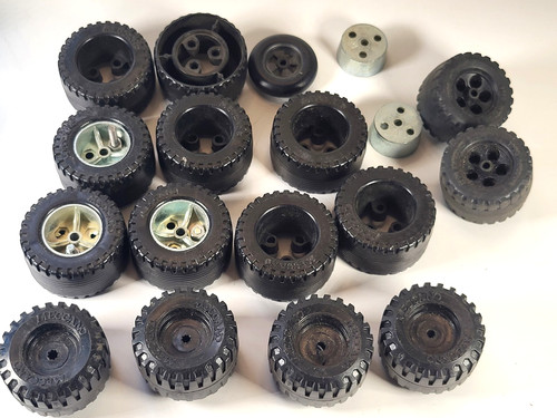 Meccano wheels job - wheels, mixed