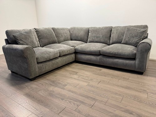 Taylor grey fabric - corner, sofa