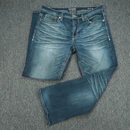 Salvage jeans mens - 36x31, blue
