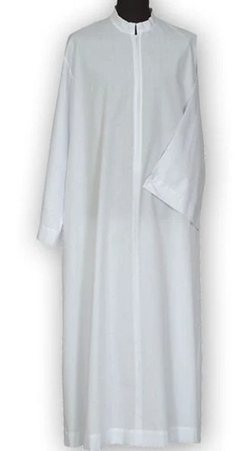 Priest alb zipper front - zipper,
