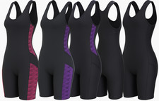 Ladies Swimsuit Boyleg Swimming Costume Long Leg Pool Beach Home Womens Swimsuit