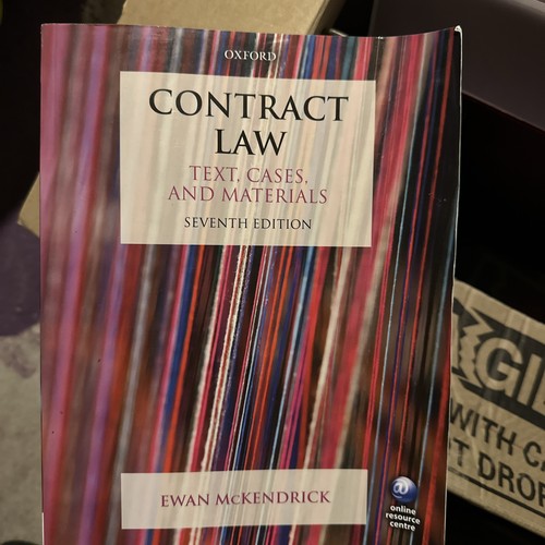 Contract law text cases and - contract, law: