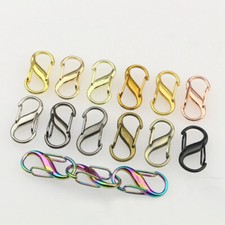 Ten Bag Clasps S-type Metal