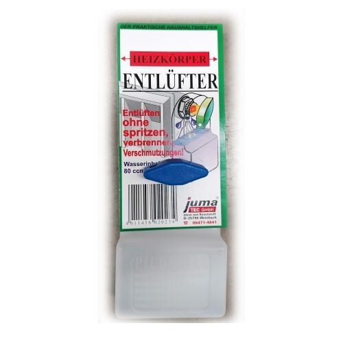 Radiator bleed key for