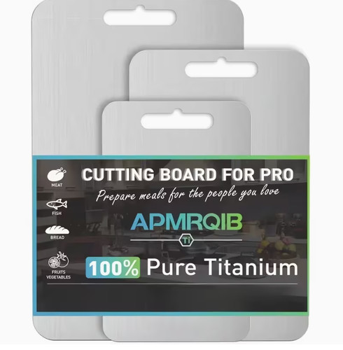 3pcs titanium cutting - titanium, board