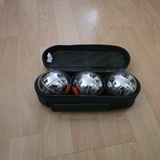 3 x Petanque Boules With Bag 