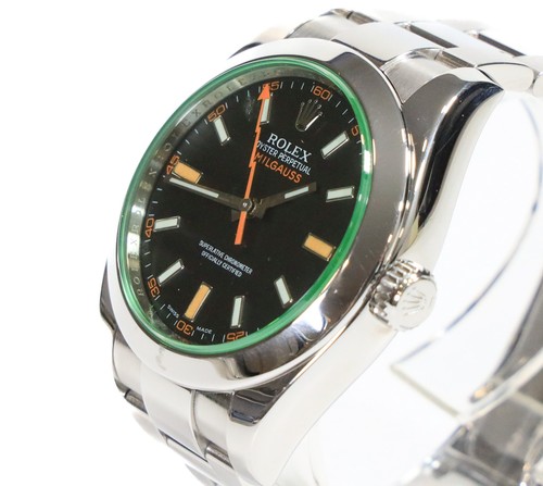 Rolex milgauss 116400gv black - rolex,