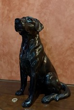 Beswick FIRESIDE Black Labrador RARE (2314) LARGE - original sticker