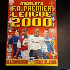 Premier League 2000 Merlin Sticker Book