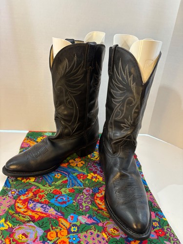 Long haul black leather - long,