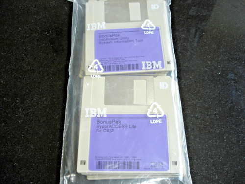 Vintage ibm bonus - pak, set