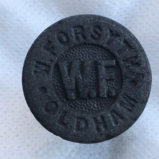 W. Forsyth Oldham old antique vintage soda ginger beer bottle top screw stopper