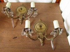 Pair vintage brass - pair,