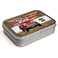 Personalised Tobacco Mini Cooper 2oz Baccy Storage Classic Car Mens Gift CLP35