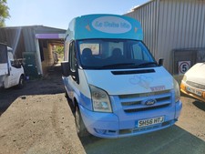 Ford transit soft ice cream van 2007 GELMATIC machine passenger seat
