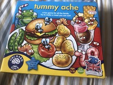 Orchard Toys Tummy Ache Game Age 3-10 Educational Food Matching Game