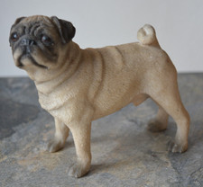 Pug Dog Ornament by Leonardo 11cm hig x 12cm long