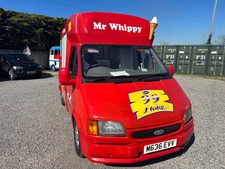 Ice cream van with soft whippy machine Ford Transit