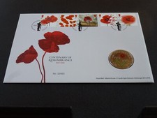 GB - 2019 REMEMBERANCE £5 UNCIRCULATED PNC ROYAL MINT "COIN" COVER (REF.HR2)