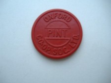 VINTAGE  OXFORD CO-OP MILK TOKEN