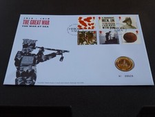 GB - 2015 THE GREAT WAR £2 UNCIRCULATED PNC ROYAL MINT "COIN" COVER (REF.HR2)