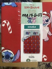 Lilo Stitch Cute Cartoon Quilt Duvet Cover Bedding Set Double