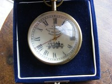 Old Fashioned  Railway regulator Brass Bubble Clock