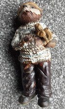 Clay Hand Thrown Badger, 5.25 inch,