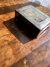 Vintage Aristocrat English Silver Plated Cigarette / Tobacco Tin Box perfect