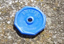(milk bottle) lovely rare old South Africa dairy token : Brakpan ( Mining Town)