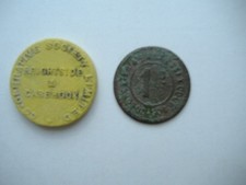 CO-OP  BRIGHTSIDE & CARBROOK MILK TOKEN & COLCHESTER & E. ESSEX 1d (mdf)