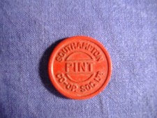 LOVELY SOUTHAMPTON  CO-OP VINTAGE MILK  TOKEN