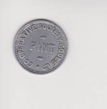 GOOLE CO-OP SOCIETY LTD "PINT" MILK.NICE GRADE TOKEN.SH542