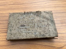 Antique Tin  Salisides connoiseur cigarettes , Salsbury Abingdon st Northampton