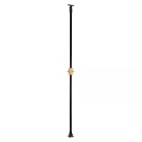 Adjustable Wrought Iron Stair Spindles Balusters for Staircase Fence, Ideal for Hotel Porch Office Deck