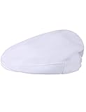 mintgreen Baby Boys Flat Cap, Newborn Christening Gentleman Beret Hat, White, 3-6 Months