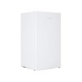 Cookology UCIF93WH Freestanding under counter Fridge in White - 93 Litre Capacity - Adjustable Temperature Control & Legs - With Chiller Box