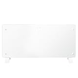DONYER POWER 2500W Convector Heater, Ultra-thin Wall-mounted or Freestanding, Ultra-white Glass Panel