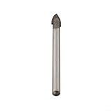 312mm Glass Drill Bit, Carbide Tipped for Increased Incision Resistance and Speed, 1pc (6mm)