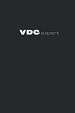 VDC Expert - Virtual Design & Construction Black: Lined Journal | Notebook | Planner | Work Organizer