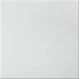 White Suspended Ceilings Tile Panel - Vinyl Faced - 600mm X 600mm Suspended Ceiling Panel (10 Pack)