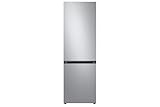Samsung 4 Series Frost Free Classic Fridge Freezer, Features a Big Door Bin and a Wine Shelf, With All Around Cooling & SpaceMax Technology, Silver, RB34C600ESA/EU