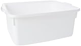 Addis 517639 Plastic Butler Large Rectangular Bowl, White, 12.5 Litre, 33 x 42 x 17 cm