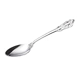 ABOOFAN 1pc Vintage Souvenir Spoon Demitasse Espresso Spoons Stainless Stainless Steel Stirring Home Cutlery Sugar Coffee Dinnerware Tea Antique Western Style